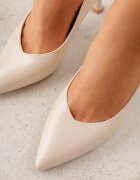 gogo gogo Pantofi stiletto Bej cu toc stiletto cu formă conică Kowena