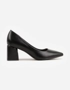 gogo gogo Pantofi stiletto Negri cu toc Geometric Oriphishis