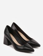 gogo gogo Pantofi stiletto Negri cu toc Geometric Oriphishis