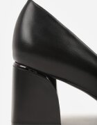 gogo gogo Pantofi stiletto Negri cu toc Geometric Oriphishis