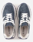 goodin Adidași bleumarin din piele cu talpă groasă Cezelina