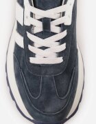 goodin Adidași bleumarin din piele cu talpă groasă Cezelina