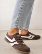 goodin Adidași Maro din piele întoarsă în stilul tenisilor emblematici Sorisana