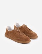 goodin Adidași Maro din Piele întoarsă naturală cu Branț din piele și Cusături