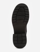goodin Botine din piele întoarsă cu efect de uzură Nidil Negre