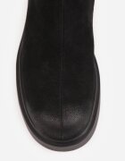 goodin Botine din piele întoarsă cu efect de uzură Nidil Negre