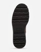 goodin Ghete din piele întoarsă naturală tip workery pe talpă groasă embosată Akiorra Maro