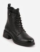 goodin Ghete în stil worker cu strasuri Wlinare Negre