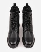 goodin Ghete în stil worker cu strasuri Wlinare Negre