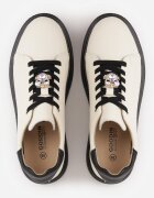 goodin Sneakers din piele Basic cu talpă groasă și aplicație bijuterie Rille Bej cu negru
