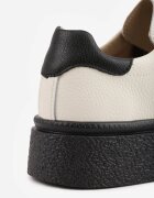 goodin Sneakers din piele Basic cu talpă groasă și aplicație bijuterie Rille Bej cu negru