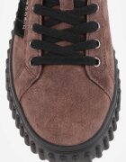goodin Sneakers din piele de căprioară naturală cu talpă groasă texturată și inscripția Alvid Maro