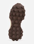 goodin Sneakers din piele întoarsă naturală cu șireturi pe talpă cu profil Nisu Bej