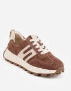 goodin Sneakers din piele întoarsă pe talpă groasă cu profil Viassoa Maro