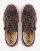 goodin Sneakers din piele întoarsă pe talpă groasă decorate cu fermoar Belko Maro
