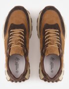 goodin Sneakers din piele naturală pe talpă groasă cu profil Velie Maro
