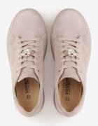 goodin Sneakers pe talpă groasă din piele întoarsă naturală cu strasuri Nehi Bej Bej Bej închis