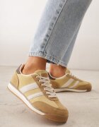 gowin Adidași Galbeni cu Două Dungi Evilirea