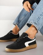 gowin Adidași Negri în Stil Teniși Clasici Ahleria