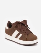 gowin Pantofi Sport Adidași Maro cu Dungi laterale Vikitole