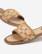 gowin Papuci Maro cu Model Geometric în Stil Boho Zeroma