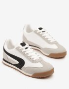 gowin Sneakers Alb-Gri în Stil Clasic Ellirianne