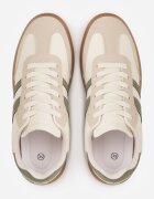 gowin Sneakers Bej cu verde