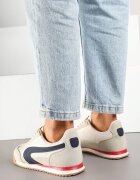 gowin Sneakers Bej-Gri în Stil Clasic Ellirianne