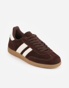 gowin Sneakers din piele în stilul tenisilor iconici Aragonna Maro