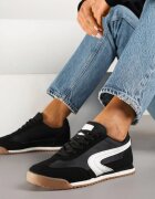 gowin Sneakers Negre în Stil Clasic Ellirianne