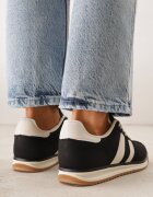 gowin Sneakers Negri cu Două Benzi Evilirea
