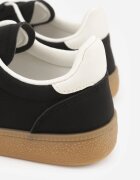 gowin Sneakers Negri cu Talpă de Cauciuc cu Motiv Geometric Vikioria