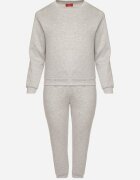 h&s Compleu Gri de trening cu bumbac Bluză și Pantaloni jogger Ette