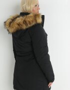 h&s Geacă Parka Neagră Reversibilă Sikave