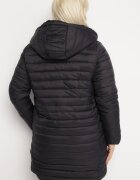 h&s Geacă Reversibilă Neagră cu matlasare decorativă cu glugă și elastic în talie Bellura