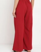 h&s Pantaloni Bordo Largi cu cordon în talie Paper Bag Tisallas