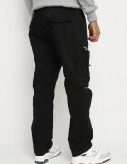 h&s Pantaloni cargo negri din bumbac cu buzunare Aliria