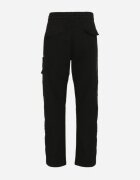 h&s Pantaloni cargo negri din bumbac cu buzunare Aliria