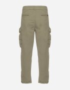h&s Pantaloni jogger verzi din bumbac cu buzunare cu clape Lanathia