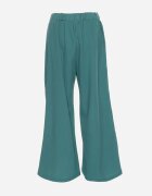 h&s Pantaloni Largi Mentă cu Legătură în Talie Paper Bag Tisallas