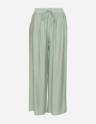 h&s Pantaloni largi menta Palazzo cu talie înaltă și cordon Myrlevia