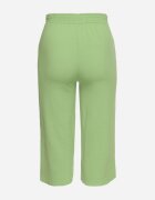 h&s Pantaloni Largi Verde Deschis cu talie înaltă cu elastic în talie și cu picior 3/4 Levolia