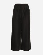 h&s Pantaloni Negri Largi Palazzo cu Talie Înaltă Aranwenna