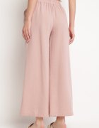 h&s Pantaloni Palazzo Larghi roz deschis cu talie înaltă și elastic în talie Biofina