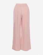 h&s Pantaloni Palazzo Larghi roz deschis cu talie înaltă și elastic în talie Biofina