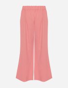 h&s Pantaloni Roz Largi cu Legătură în Talie Paper Bag Tisallas