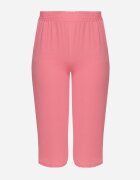 h&s Pantaloni Roz Largi cu Talie Înaltă Elastic în Talie și Crăci 3/4 Levolia
