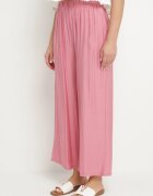 h&s Pantaloni Roz Largi Stil Palazzo Cu Talie Înaltă Varlevi
