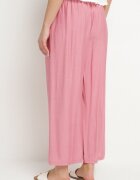 h&s Pantaloni Roz Largi Stil Palazzo Cu Talie Înaltă Varlevi