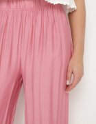 h&s Pantaloni Roz Largi Stil Palazzo Cu Talie Înaltă Varlevi